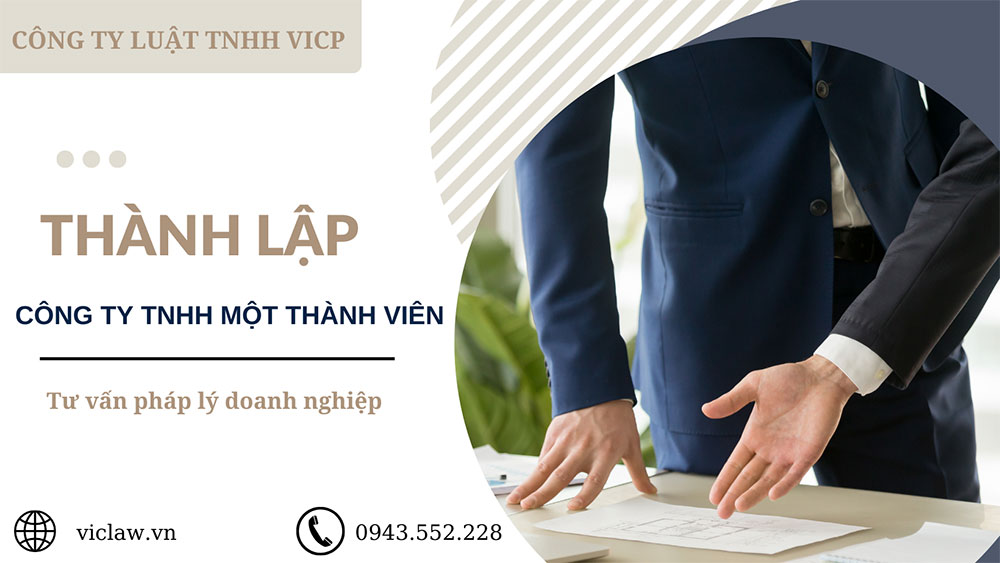 Thành lập công ty TNHH một thành viên